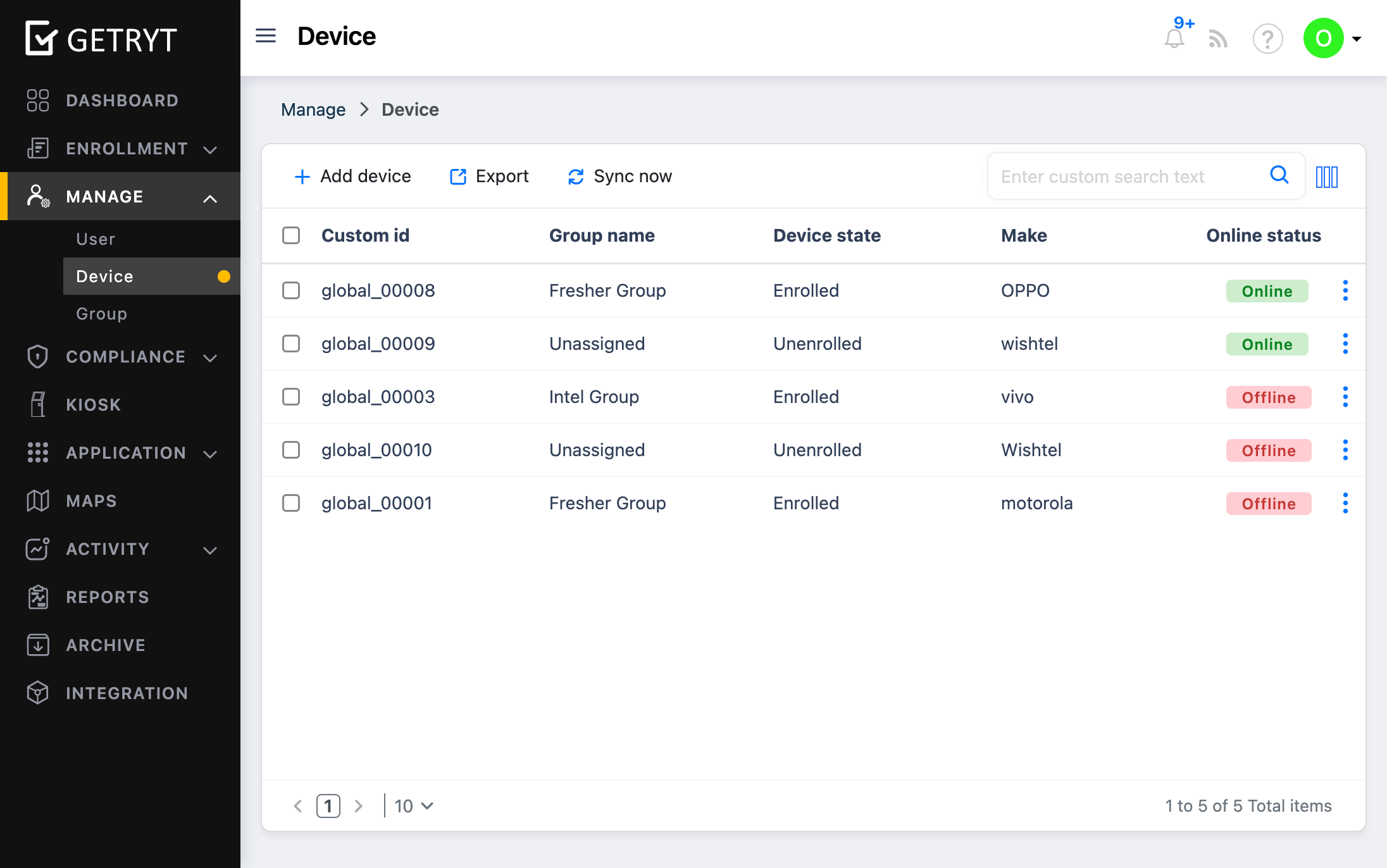 device management