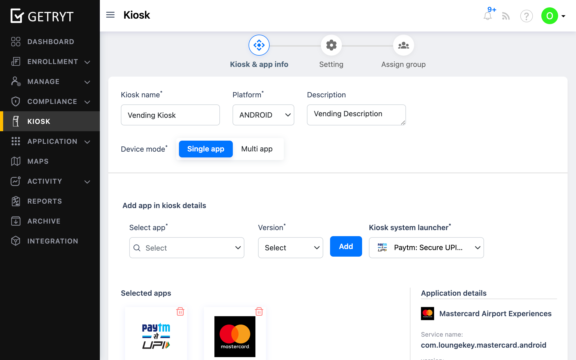 kiosk management